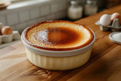 Comment préparer un flan pâtissier délicieux sans utiliser de pâte en seulement 10 minutes