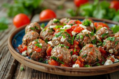 Les boulettes d’agneau à la feta : un plat simple et délicieux pour régaler vos invités