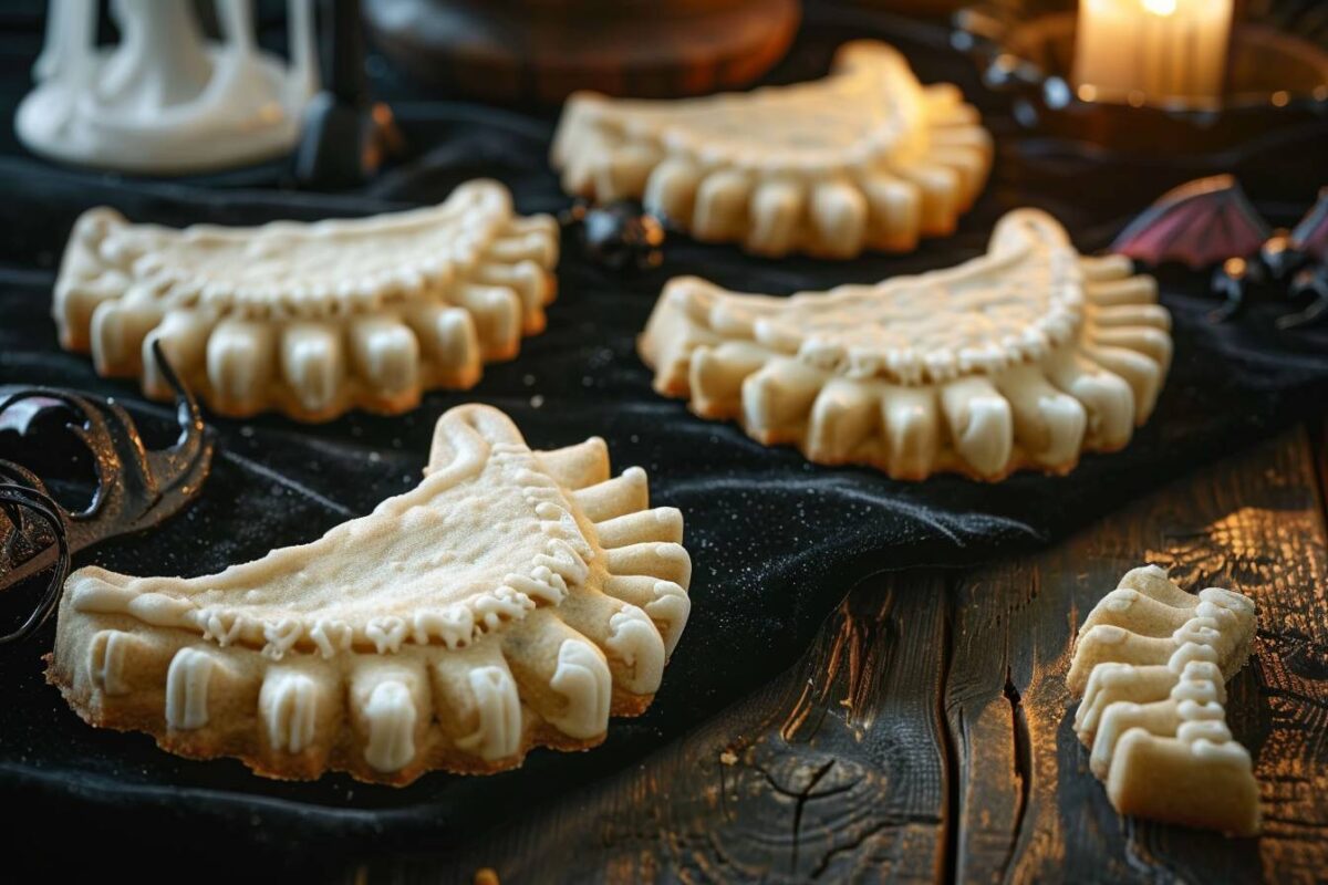 Les cookies dentiers de Dracula: une recette ludique pour surprendre vos invités lors des soirées thématiques