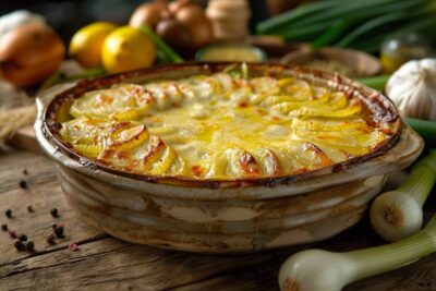 Redécouvrez la tartiflette : une version surprenante avec poireaux et endives